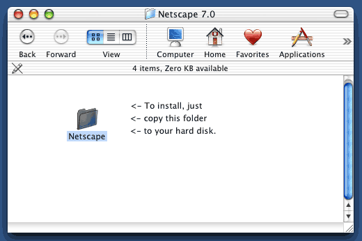 Install Netscape